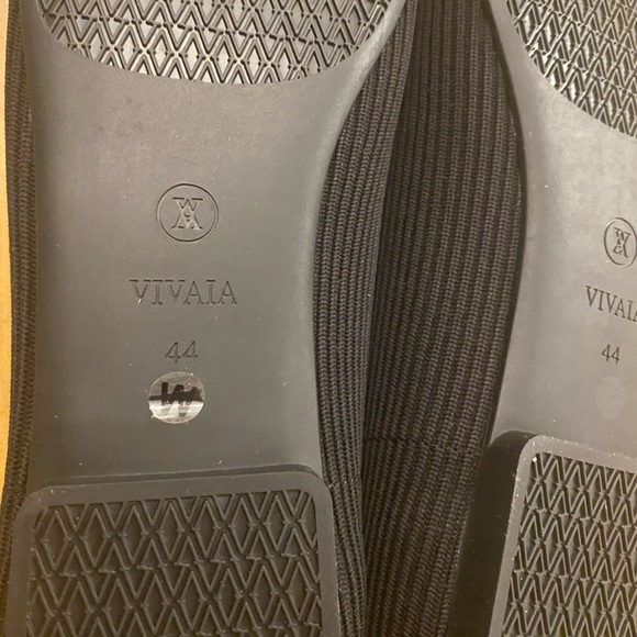 Vivaia Women’s Mabel Black Flat Slip On Square Toe New Size 44EU,approx 12.5-13 - Picture 11 of 11